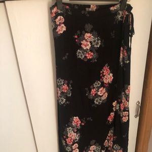 Maxi wrap dress